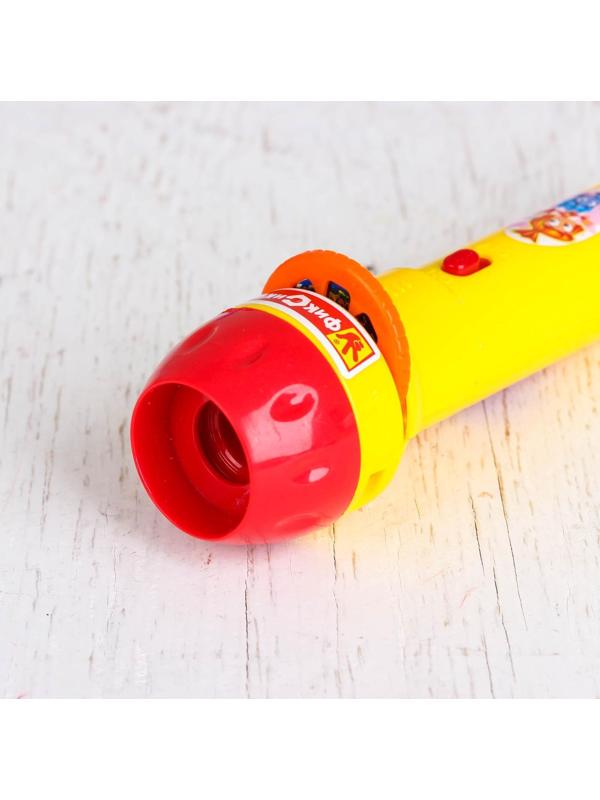 Проектор-фонарик с животными «Фиксики», батарейки в набор не входят