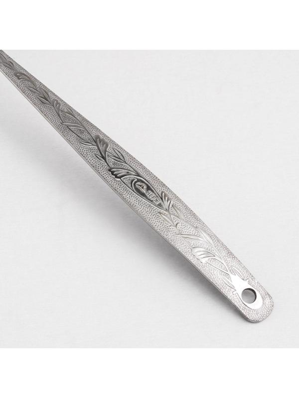 Половник для компота «Уралочка», d=6,2 см, толщина 2 мм, 26,5 см, упрощённая обработка