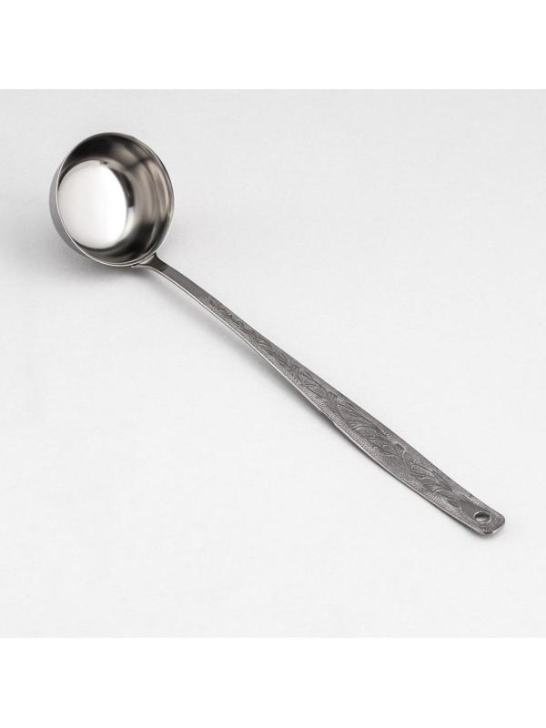 Половник для компота «Уралочка», d=6,2 см, толщина 2 мм, 26,5 см, упрощённая обработка