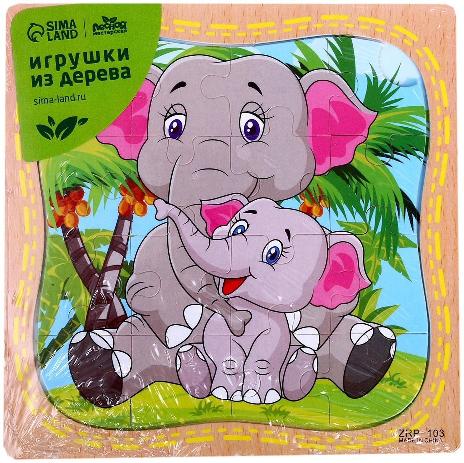 Пазл в рамке 