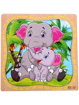 Пазл в рамке 