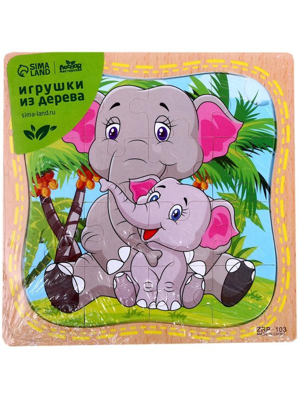 Пазл в рамке 