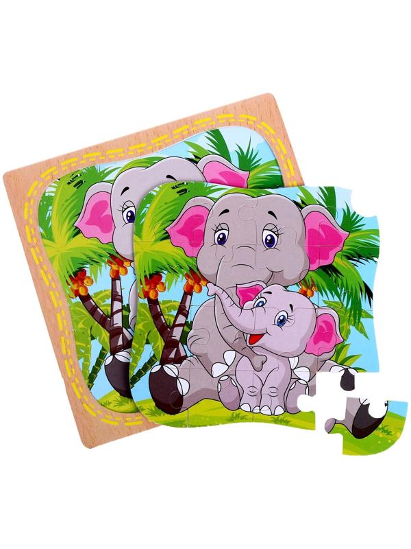 Пазл в рамке 