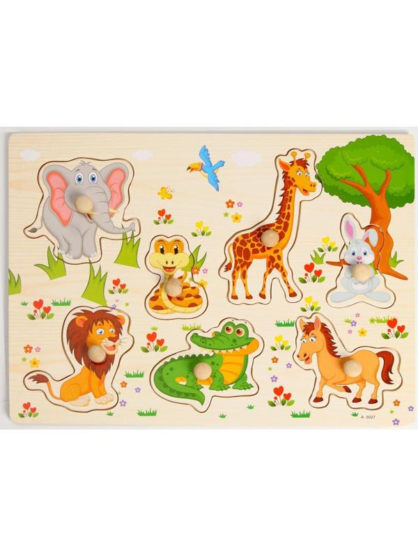 Рамка-вкладыш «Дикие животные»