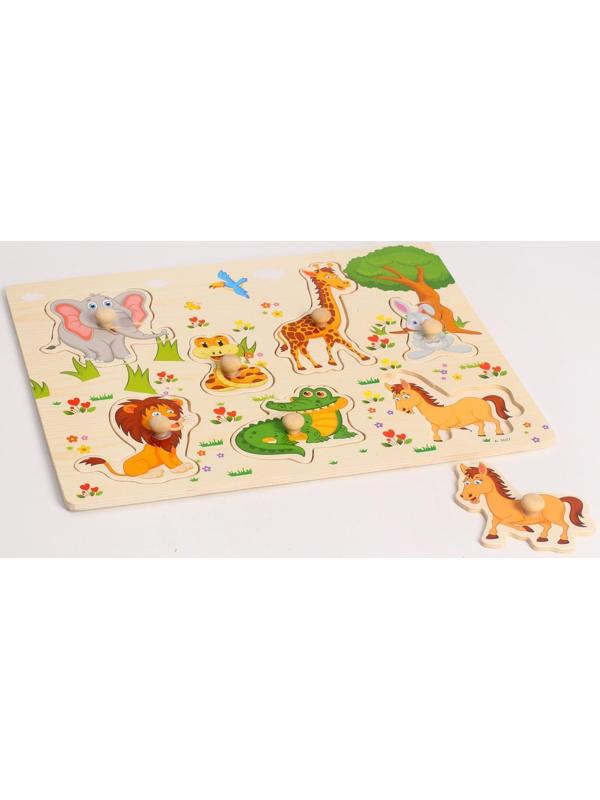 Рамка-вкладыш «Дикие животные»