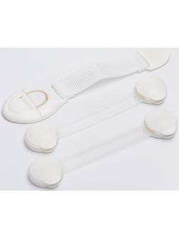 Набор, 3 предмета: блокиратор универсальный, 2 шт., блокиратор для выдвижных шкафчиков