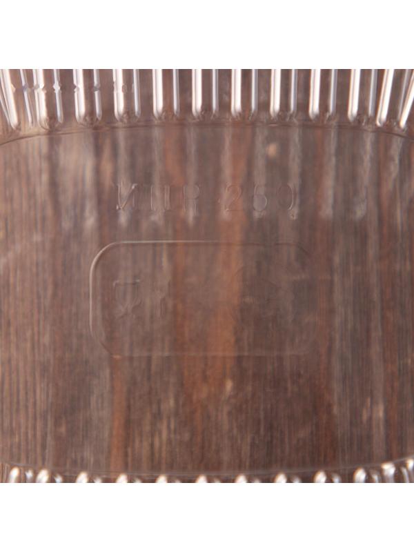 Контейнер одноразовый с неразъёмной крышкой ПР-РКС-250, 250 мл, 15,9×13×3 см, цвет прозрачный