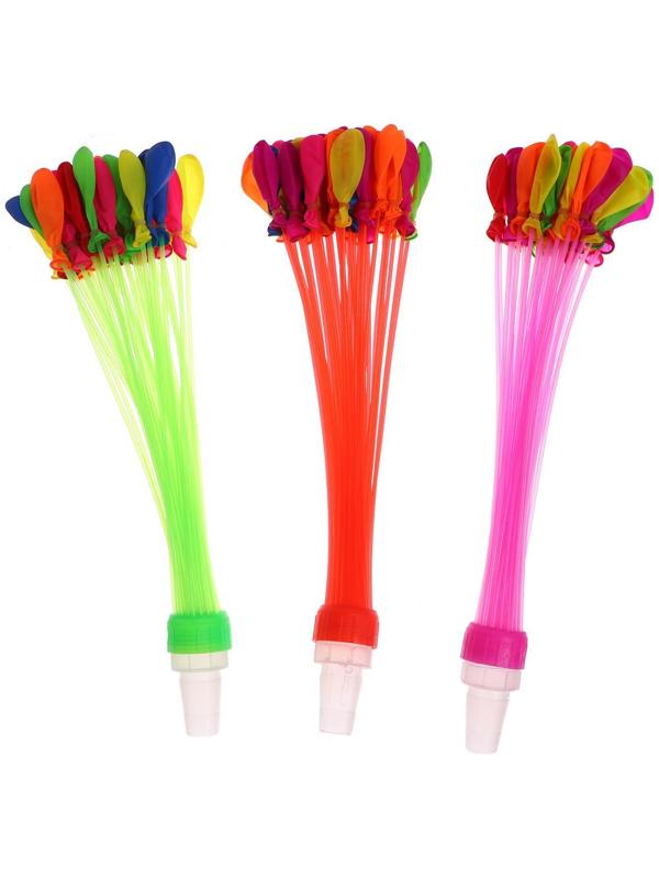 Водные бомбы «Шар», 1 насадка, 37 шаров