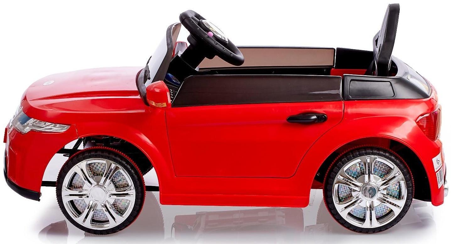 Электромобиль «Ренджик», 2 мотора, радиоуправляемый, FM, USB, цвет красный