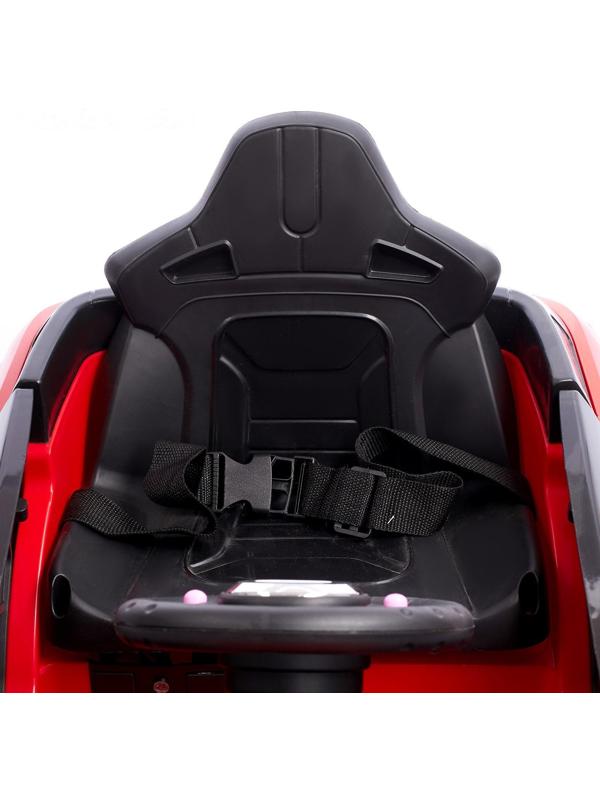 Электромобиль «Ренджик», 2 мотора, радиоуправляемый, FM, USB, цвет красный