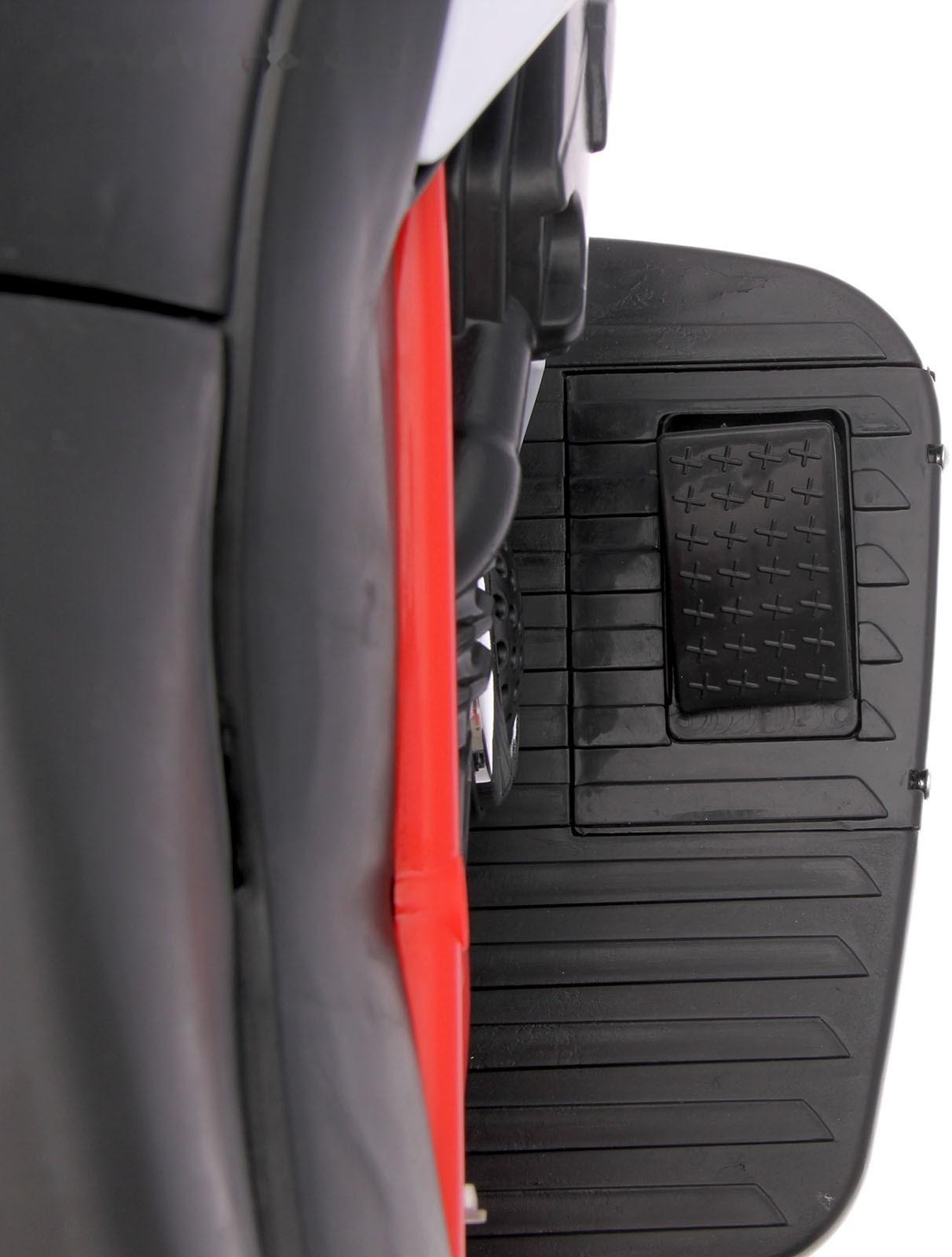 Электромобиль «Супер Байк», USB, свет, цвет красный