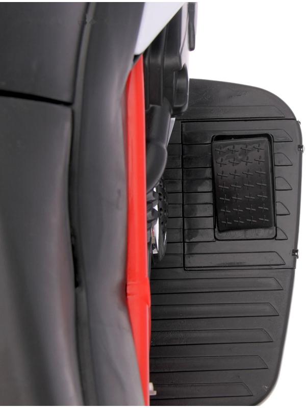 Электромобиль «Супер Байк», USB, свет, цвет красный