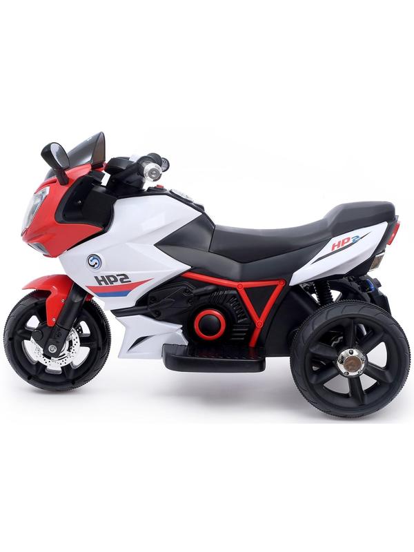 Электромобиль «Супер Байк», USB, свет, цвет красный