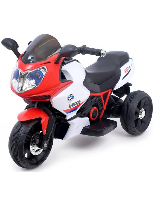 Электромобиль «Супер Байк», USB, свет, цвет красный