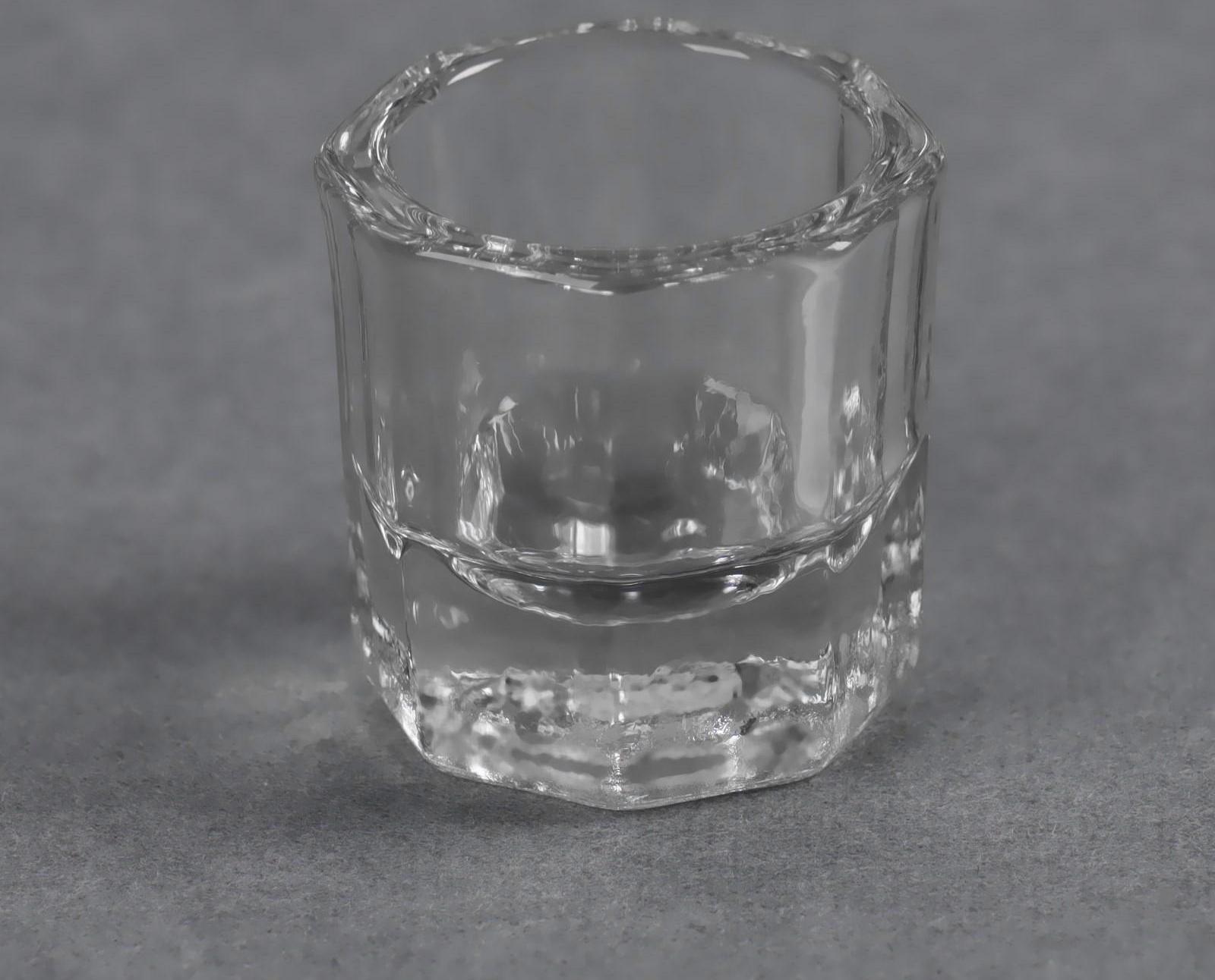Стаканчик стеклянный, цвет прозрачный