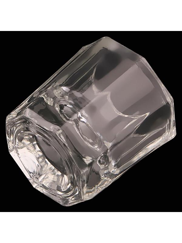 Стаканчик стеклянный, цвет прозрачный