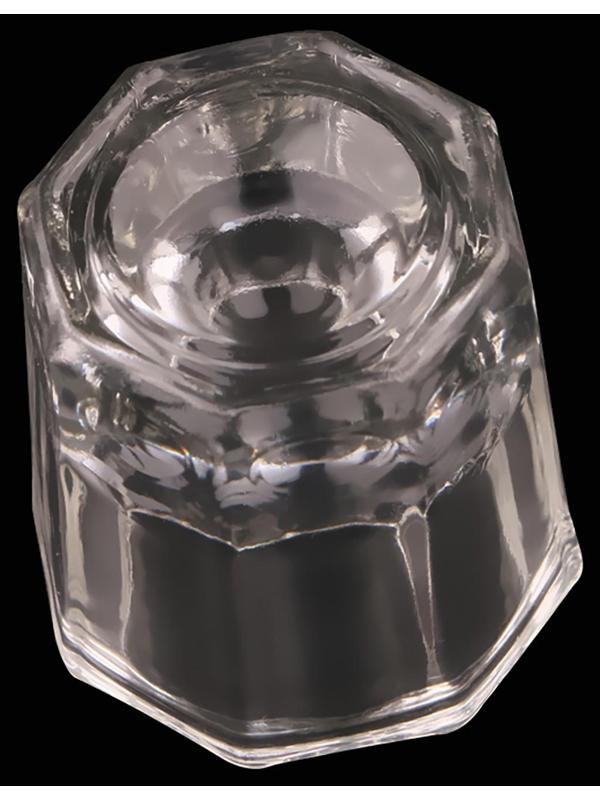 Стаканчик стеклянный, цвет прозрачный