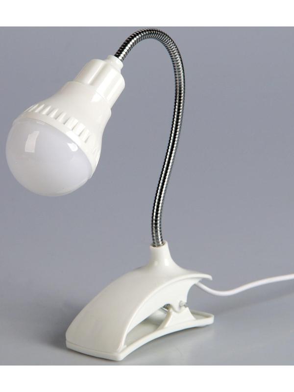 Лампа на прищепке 