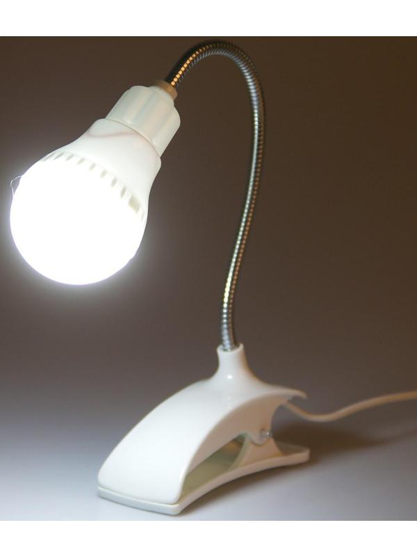 Лампа на прищепке 