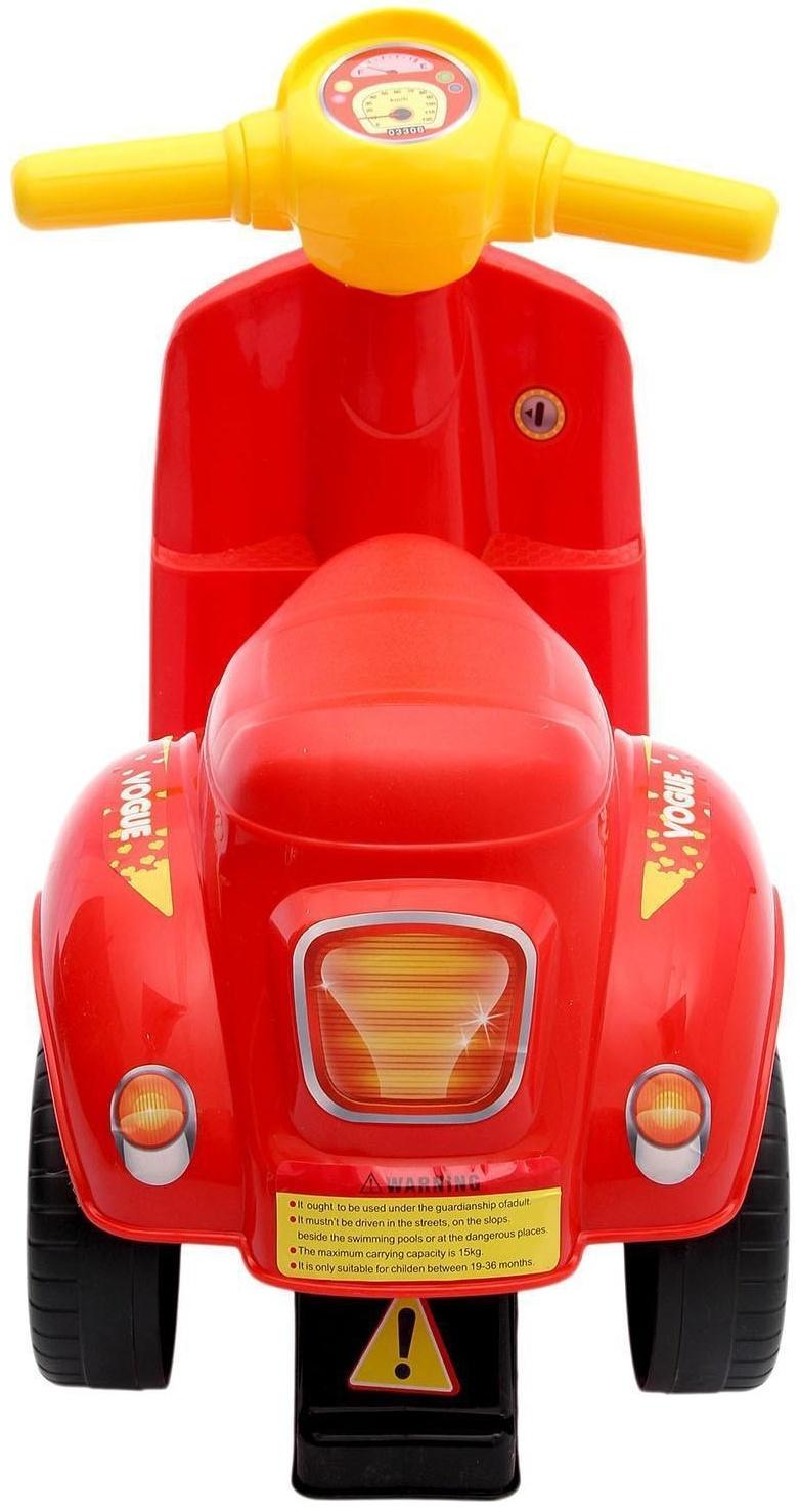 Толокар «Мотоцикл», цвет красный