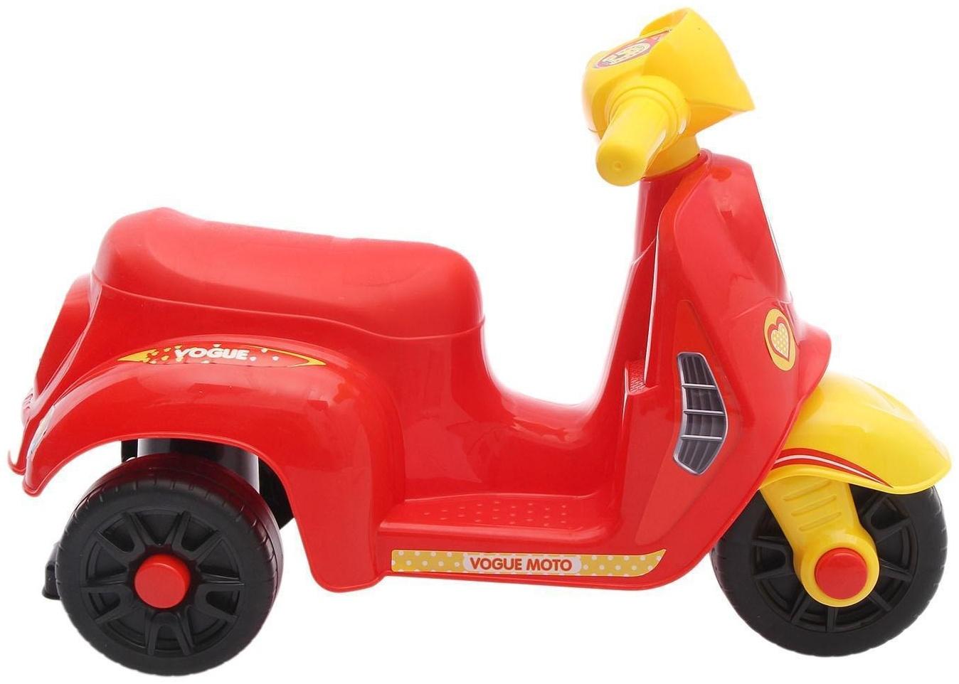 Толокар «Мотоцикл», цвет красный