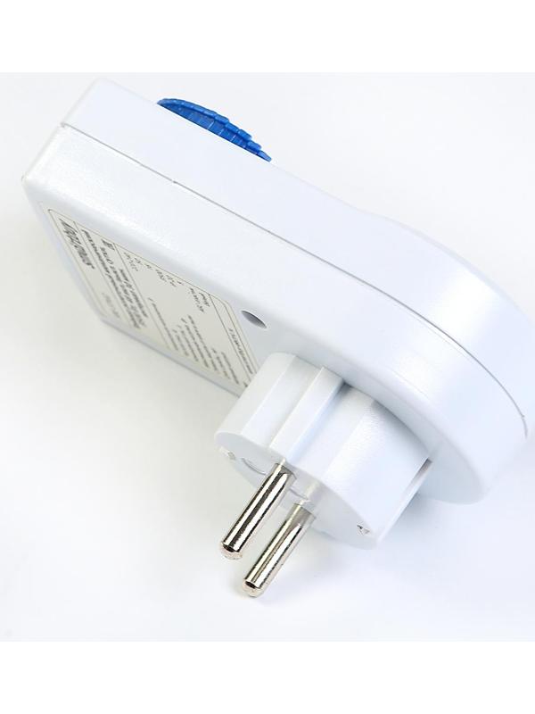 Таймер розеточный Smartbuy, механический, 3500 Вт, 48 вкл./выкл. сутки, интервал 30 мин