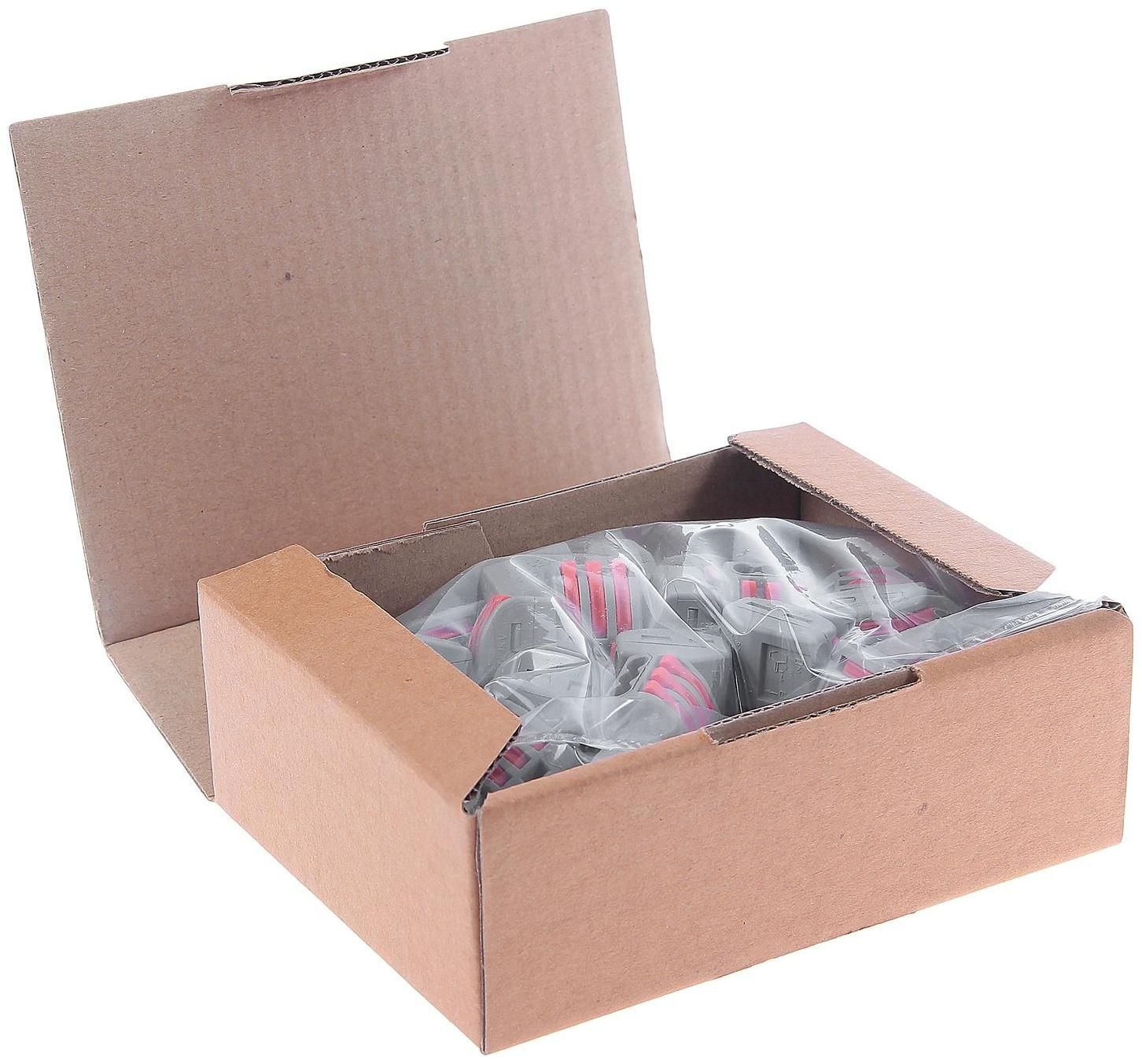 Клемма компактная соединительная Smartbuy, 3 отверстия с рычагами