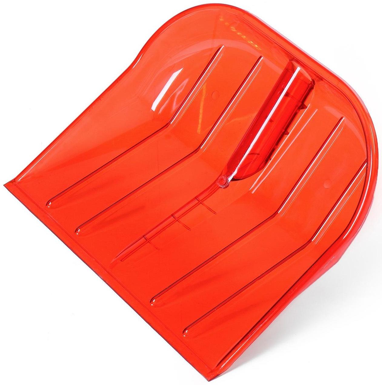 Ковш лопаты из поликарбоната, 430 × 420 мм, без планки, тулейка 32 мм, МИКС