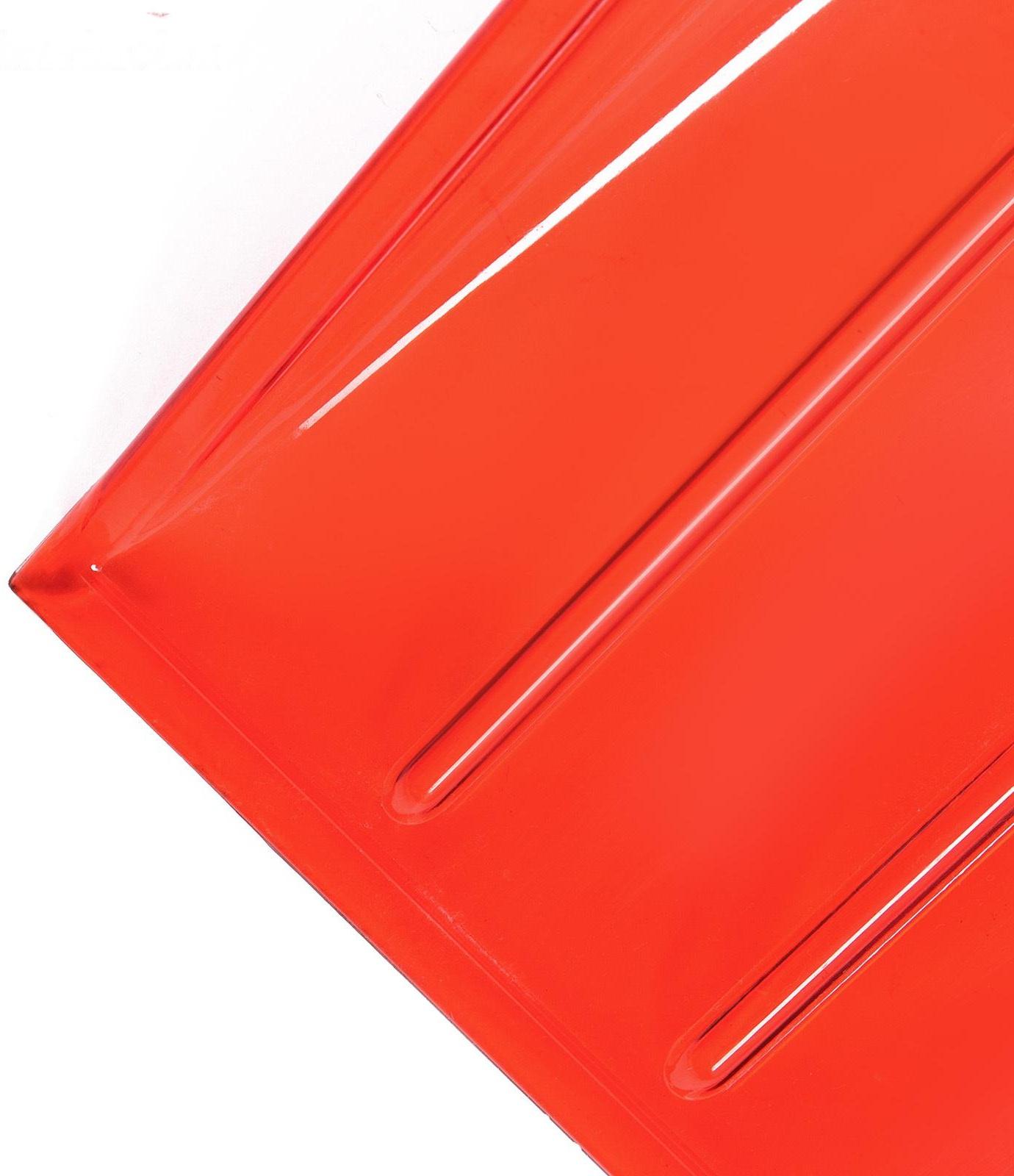 Ковш лопаты из поликарбоната, 430 × 420 мм, без планки, тулейка 32 мм, МИКС