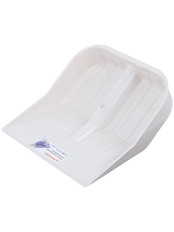 Ковш лопаты из поликарбоната, 430 × 420 мм, без планки, тулейка 32 мм, МИКС