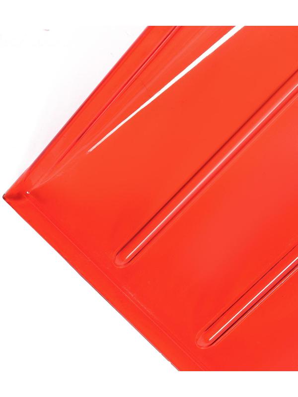 Ковш лопаты из поликарбоната, 430 × 420 мм, без планки, тулейка 32 мм, МИКС