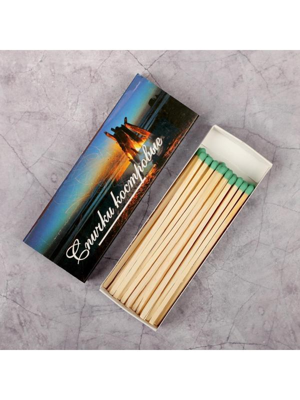 Спички костровые наполнением 30шт. Белка-Фаворит