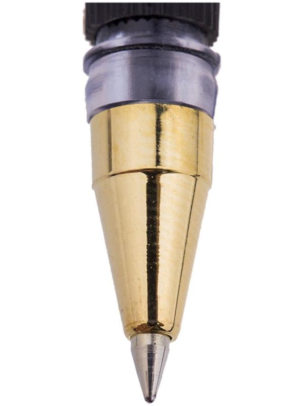 Ручка шариковая MunHwa MC Gold, узел 0,5 мм, чернила чёрные, штрихкод на ручке