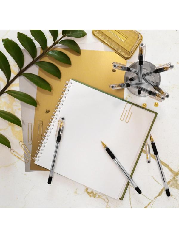 Ручка шариковая MunHwa MC Gold, узел 0,5 мм, чернила чёрные, штрихкод на ручке