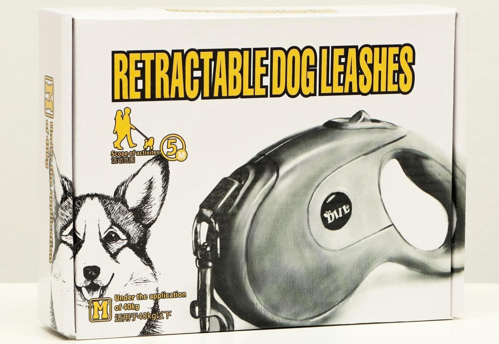 Рулетка DIIL, 5 м, до 40 кг, лента, прорезиненная ручка, зелёная с серым