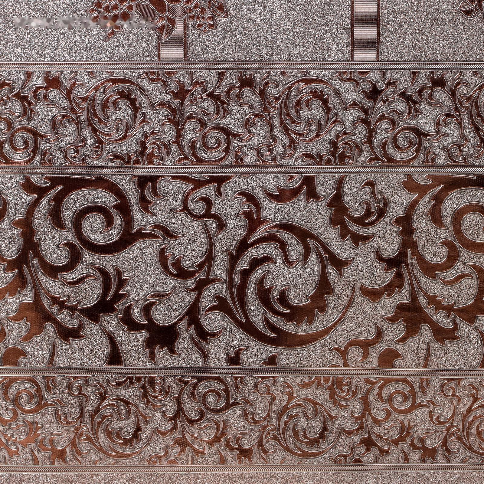 Клеёнка столовая на тканевой основе, ширина 137 см, толщина 0,25 мм, рулон 20 метров