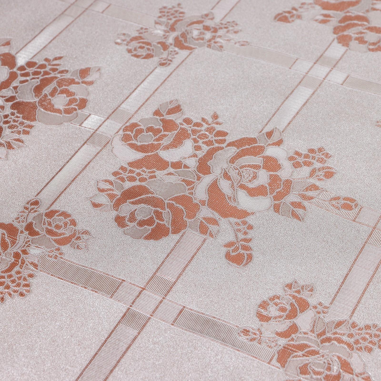 Клеёнка столовая на тканевой основе, ширина 137 см, толщина 0,25 мм, рулон 20 метров