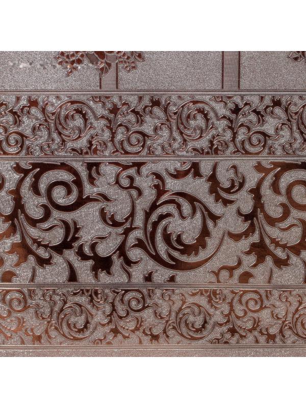 Клеёнка столовая на тканевой основе, ширина 137 см, толщина 0,25 мм, рулон 20 метров