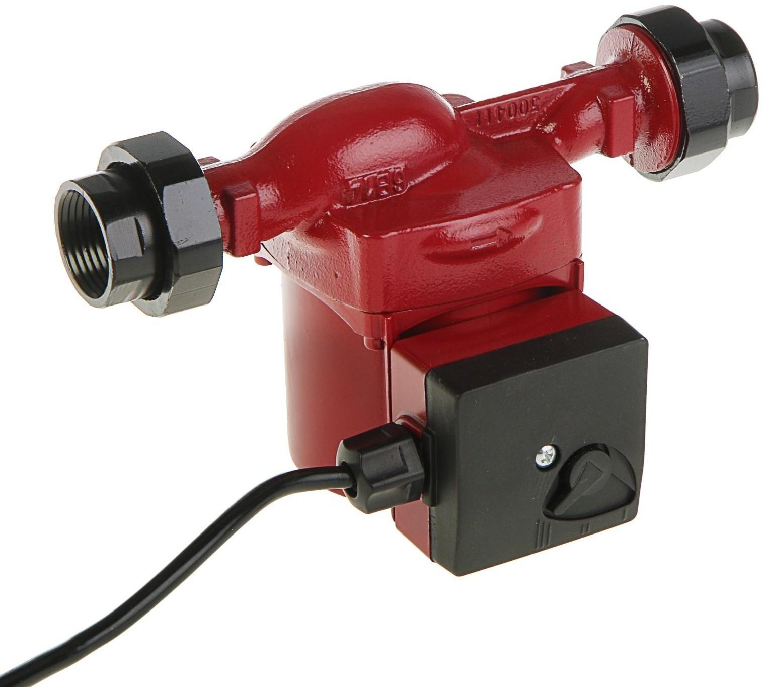 Насос циркуляционный ETERNA RА 25-60, 45/65/90 Вт, напор 6 м, кабель 0.9 м