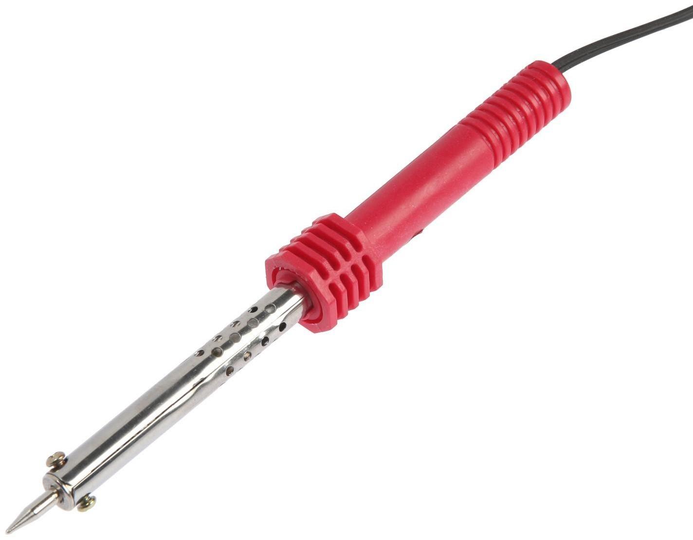 Паяльник ЛОМ, пластиковая рукоятка, 40 Вт, 220 В