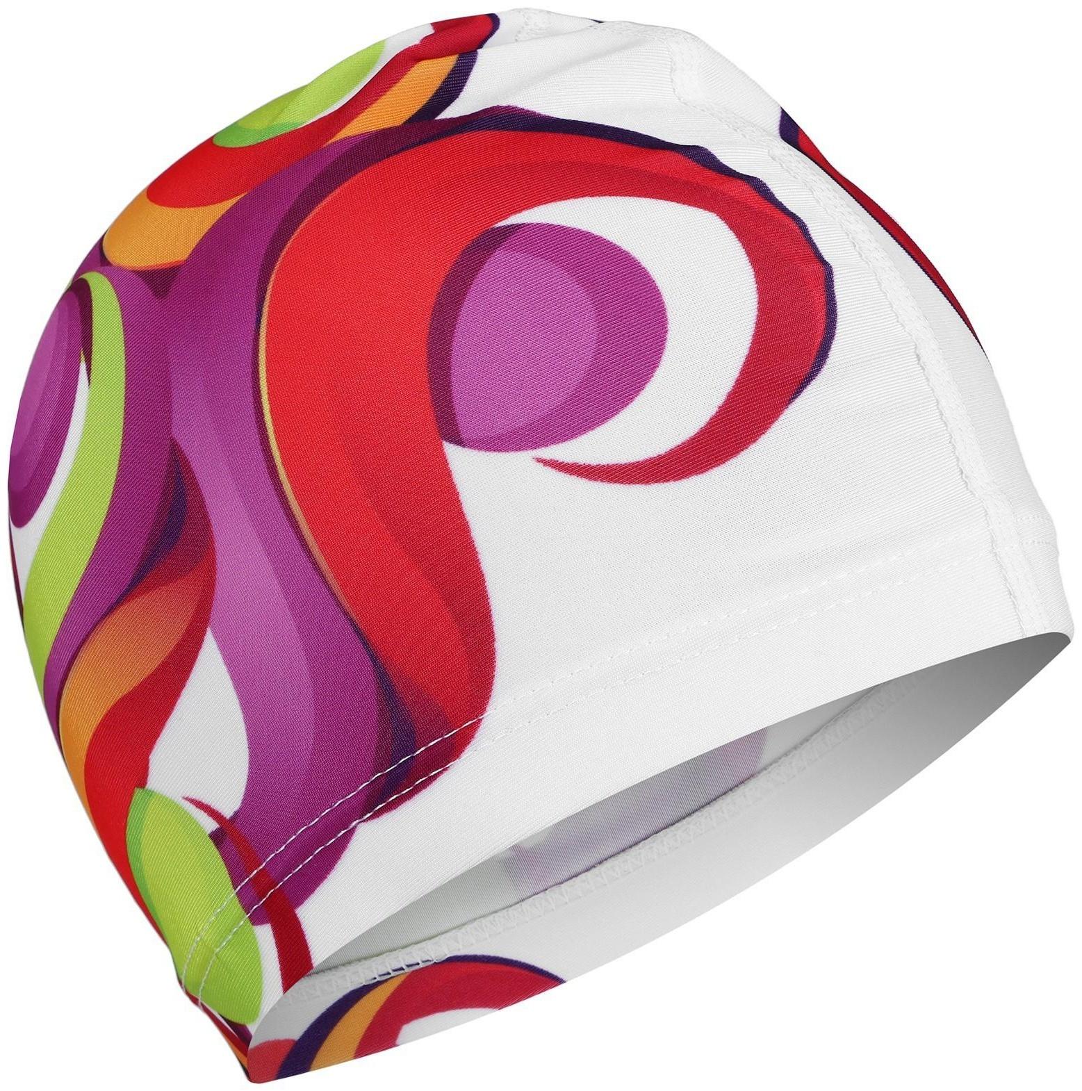 Шапочка для плавания взрослая ONLYTOP Swim, тканевая, обхват 54-60 см