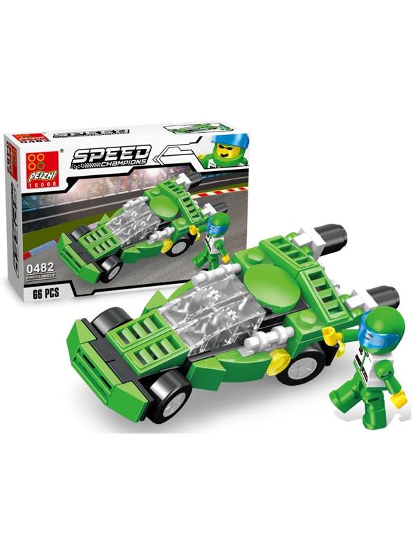 Конструктор «Спорткар», 66 деталей