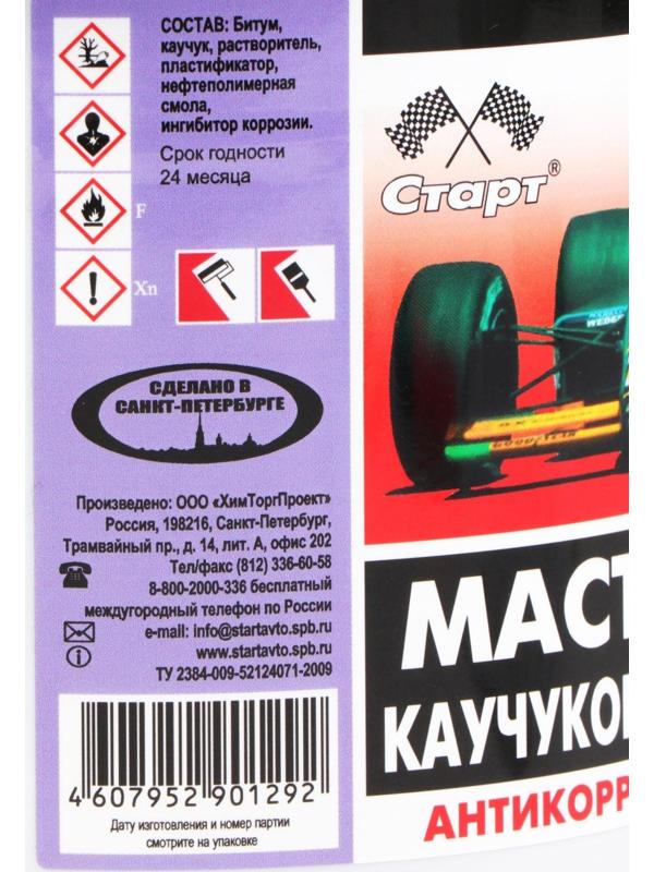 Мастика каучукобитумная Старт, 1 л