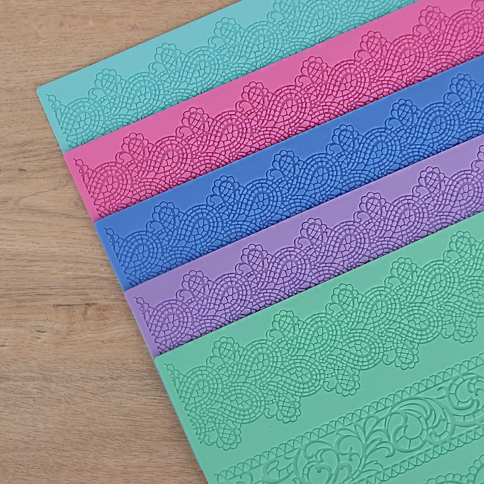 Коврик для айсинга силиконовый Доляна «Восхищение», 39×29,5 см, цвет МИКС