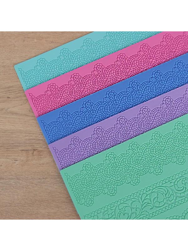 Коврик для айсинга силиконовый Доляна «Восхищение», 39×29,5 см, цвет МИКС