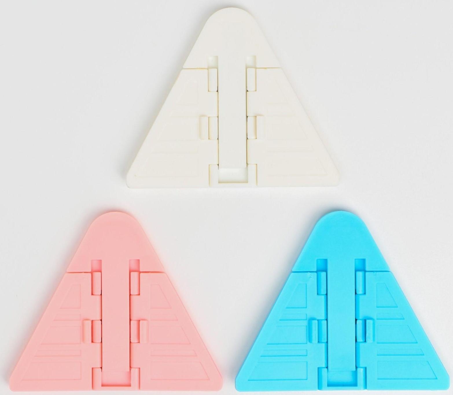 Блокиратор для раздвижных дверей и окон, шкафов-купе, цвета МИКС