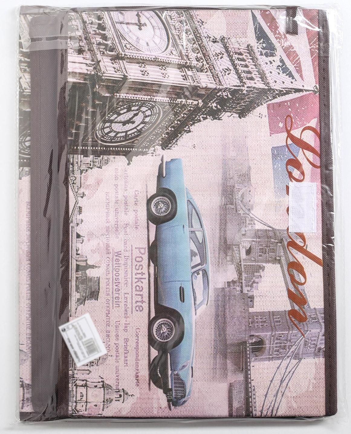 Короб стеллажный для хранения с крышкой «Страны», 38×25×25 см, дизайн МИКС