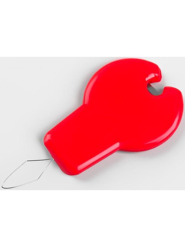 Нитевдеватель с лезвием, 10 шт, цвет разноцветный