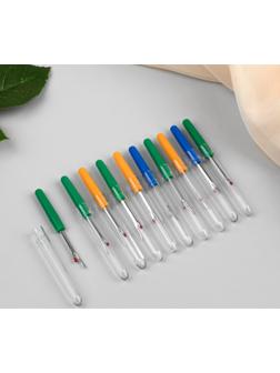 Вспарыватели с колпачком, 8,5 см, 10 шт, цвет разноцветный