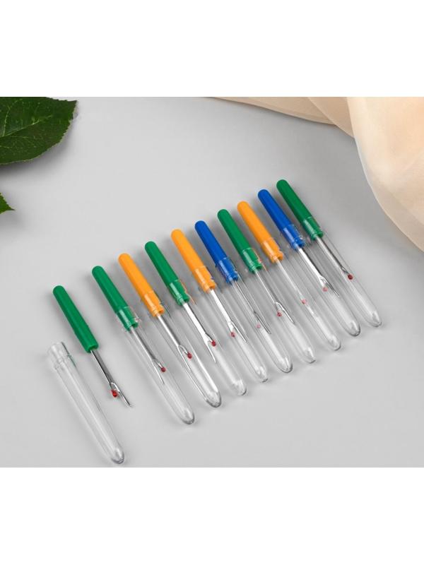 Вспарыватели с колпачком, 8,5 см, 10 шт, цвет разноцветный